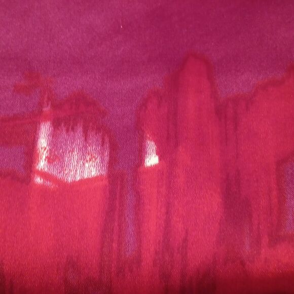 Tahari Petite Abstract Fuchsia Dress - Picture 12 of 12